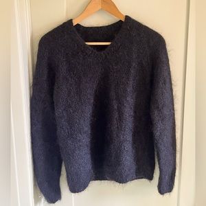 VINTAGE Mohair V Neck Sweater
